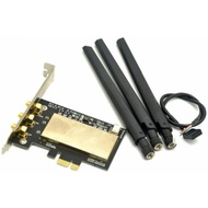 Apple Wireless Adapter to PCIe WiFi Interface Converter for Hackintosh with PCIe Slot and NGFF M.2 W