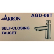 HIGH BODY SELF-CLOSING FAUCET 6" ( AKRON AGD-08T)