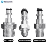 DIGIFOUNDER Car Wash Metal Adapter Foam Nozzle Foam Generator Foam Quick Release High Pressure Washe
