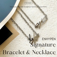 ENHYPEN SIGNATURE BRACELET & NECKLACE by fel's studio