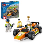 LEGO City Great Vehicles Race Car, 60322 F1 Style Toy for Preschool Kids 4 Plus Years Old, with Mech