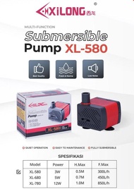 POMPA CELUP AQUARIUM MINI XILONG XL - 580  XL - 680 XL - 780 LOW WATT DAYA RENDAH