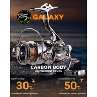 HAUT TON GALAXY Fishing Reel, Carbon Body Lightweight, 6+1 Bearings