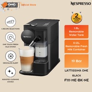 Nespresso Lattissima One Coffee Machine Fully Automatic Capsule Espresso Coffee Pod Machine Black/White Coffee Maker F111-ME-BK-NE/ F111-ME-WH-NE Mesin Kopi