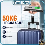 Digital Luggage Scale Travel Hanging Weight Scale Penimbang Digital LCD Portable Suitcase Bag