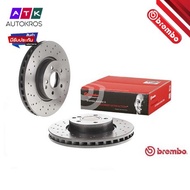 จานเบรคหน้า BENZ C-CLASS W204 C204 S204 2007-2014 E-CLASS W212 S212 A207 C207 2009-2016 D09 A621 31