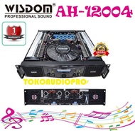 Promo wisdom ah12004 ah-12004 ah 12004 power amplifier