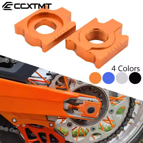 Motorcycle 20mm Chain Adjuster Regulator Sliders For KTM XC XCF XCW SX SXF EXC EXCF 125-530 For Husq