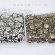 9mm Rivet Convex Head (9mm 9mm Leg) Two Sides 100 Steel