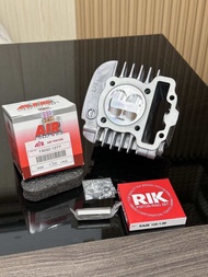 เสื้อ110i ลูก57/4วาล์ว พร้อมลูกปาดหลบวาล์ว4วาวใส่110iได้ทุกรุ่นไม่เกินปี2020ปลอกนอกโต60มิล