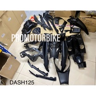 100% ORIGINAL HONDA DASH125I DASH125 FI DASH 125i NON COLOR PARTS INNER COVERSET SET HITAM K47