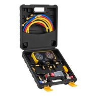 yunhaoSK-AC Manifold Gauge Set for R134a R12 R22 R502 Refrigerants Automotive AC Gauge Set Precision