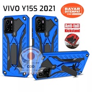 CASE HP VIVO Y15S 2021 New casing standing robot hard case NEW cover
