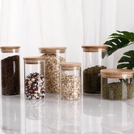 One Two Cups Glass Food Storage Jar Coffee Storage Glass Jar 900 ML - GH1270
