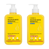 CUISHIFAN 3 trong 1 sữa tắm lưu huỳnh làm sạch nhẹ nhàng diệt khuẩn thơm lâu xà bông lỏng