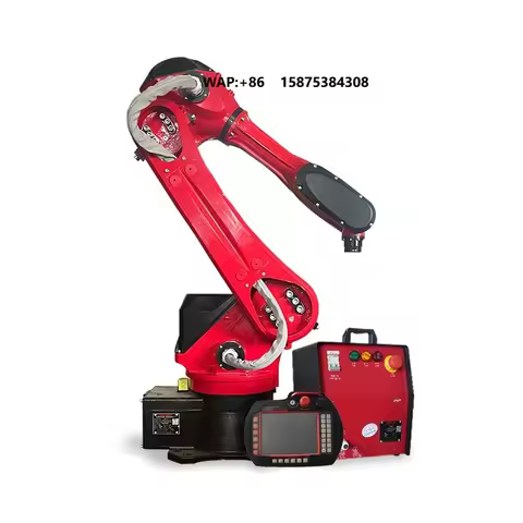 Industrial 6 Axis Welding Robotic Arm Automatic Robot Welder With Positioner