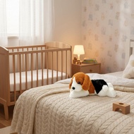 Cute Design Prone Beagle Stuffed Cuddly Beagle Stuffed Toy Securely Sewn for Children