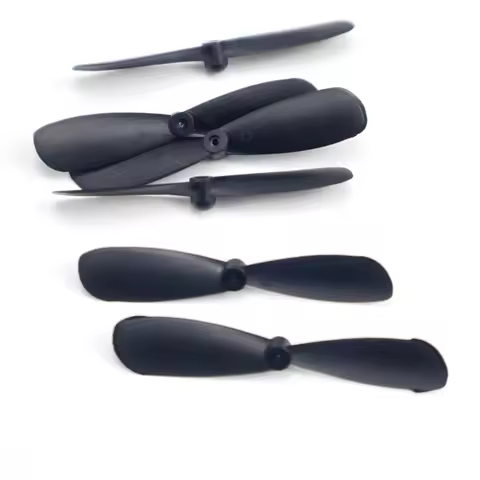 AB Props 45mm Propeller Technical Creative Airplane Special Nylon Propellers for 0.8mm Shaft Coreles