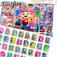 YUMEIREN 40 Holes Keychain Box, Capybara/My Little Pony/Yeloli/GG Bond Toys Gifts Box, Ornaments  Bo