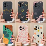 For Xiaomi Redmi K80 K80 Pro Case Fashion Smile Casing Soft Silicone Shock Resistant Back Cover For 
