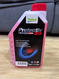 น้ำยาหล่อเย็น หม้อน้ำ คุณภาพ O.E. สูตรพร้อมใช้ ยี่ห้อ Valeo made in France สูตรเดียวกับTOYOTA100% 1ลิตร สีชมพู