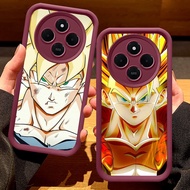 Wine Red Case for Xiaomi Redmi 14C Note 9 POCO C75 M2 Z-37 Dragon Ball