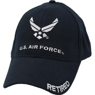 EAGLE CREST U.S. Air Force Retired Baseball Cap Navy Blue