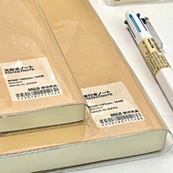 Japan MUJI MUJI MUJI A5 Blank Notepad White Paper Thickened Notebook 184 Pages Notebook A6 Single Li