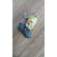 Mold 3D soft frog, Mold umpan casting haruan size 3.5cm, Hook size 1/0 , weight 7g