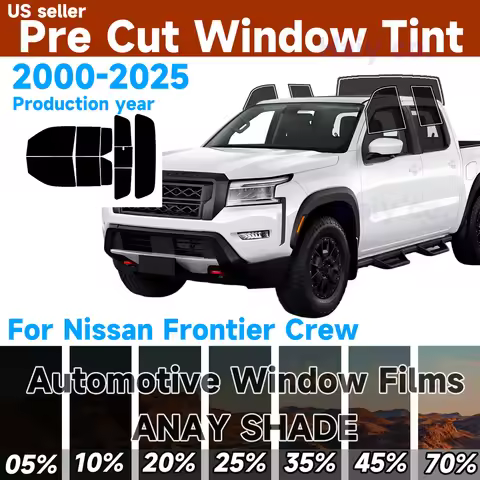 Precut Windows Tint Film Sun Blocking Protection Privacy Anti Shatter Glass Custom Film Kit for Niss