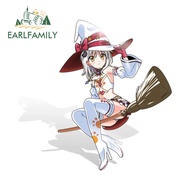 EARLFAMILY 13cm High School DxD Toujou Koneko Car Sticker Interesting Waterproof Truck Trolley Winds