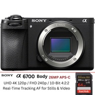Sony a6700 Mirrorless Camera ( 6700 Body / 6700L 16-50mm / 6700M 18-135mm lens )