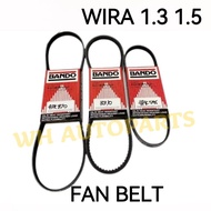 PROTON WIRA 1.3 1.5-4PK595 (POWER STEERING BELT) -3310 (AIR COND BELT-4PK870 ALTERNATOR BELT