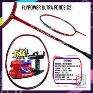 FLYPOWER ULTRA Force C2 ORIGINAL FLYPOWER BADMINTON RACKET/