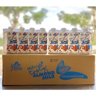 (NEXT DAY DELIVERY) | 1 Carton | Farm Fresh Unsweetened Almond Milk (24 packs x 200ml) UHT Susu Badam