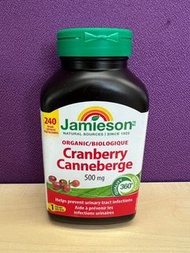 Jamieson Cranberry Canneberge 240粒超值裝素食膠囊蔓越莓