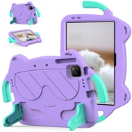 เคสเด็กปลอดภัย EVA กันกระแทกสำหรับ Infinix Xpad 11 X1101 X1101B ขนาด11นิ้วฝาหลังขาตั้ง