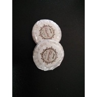 【40pcs】15g Home Brand Pleat Wrap Hotel Round Soap SABUN HOTEL Homestay Soap/ Camping/ Hotel Cleansin