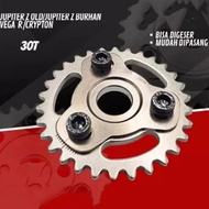 GIGI SENTRIK GESER BEAT SCOOPY VARIO 110 Fi 34 T 34T AH1 RACING - ADJUSTABLE TIMING GEAR BEAT SCOOPY