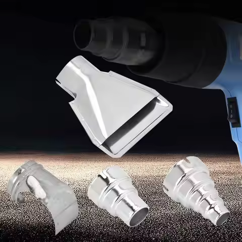 4Pcs Heat Gun Air Nozzles Hot Air Gun Hair Dryer Soldering Hairdryer Gun Electric Kit Accessories In