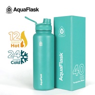 AQUAFLASK (40oz) Wide Mouth w/ Spout Lid - V2