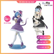 Genuine Rem - Re:Zero Model - Maid Cat Ver Banpresto and Pack image ver Taito