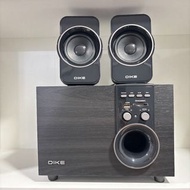 DIKE DSM305 多媒體藍牙2.1聲道喇叭 藍牙喇叭 2.1聲道 音響 三件式音響