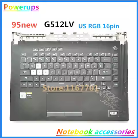 Laptop/Notebook US RGB Backlight Keyboard Shell/Cover/Case For Asus ROG G512 G512L G512LV SCAR 4 Plu