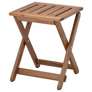 IKEA Foldable stool wooden outdoor kerusi kayu luar rumah bangku APPLARO 37x45cm