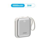 [China CCC]VINKO V9 Pro/V10 Pro PD35W/45W Powerbank 10000/20000mAh สายในตัว พาวเวอร์แบงค์ชาร์จเร็ว ส