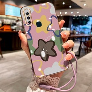 Casing HP For VIVO V15 V15 Pro Case Casing Star Pattern Casing HP Casing Layered Strap Casing Silico