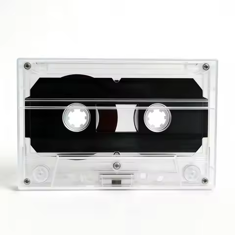 90 Minutes Blank Tape Transparent Cassette Tape Recorder Audio Tapes Empty Audio Cassette Magnetic T