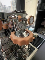 Hauswirt C6 C7 C9 Coffee Machine GuimiLe Model Modification Solid Wood Elm Coffee Brewing Head Cover