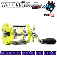 รอกตกปลา รอกทรงกลม WEEBASS รุ่น MOMO BIG GAME (มีทั้งหมุนซ้ายและหมุนขวา)
